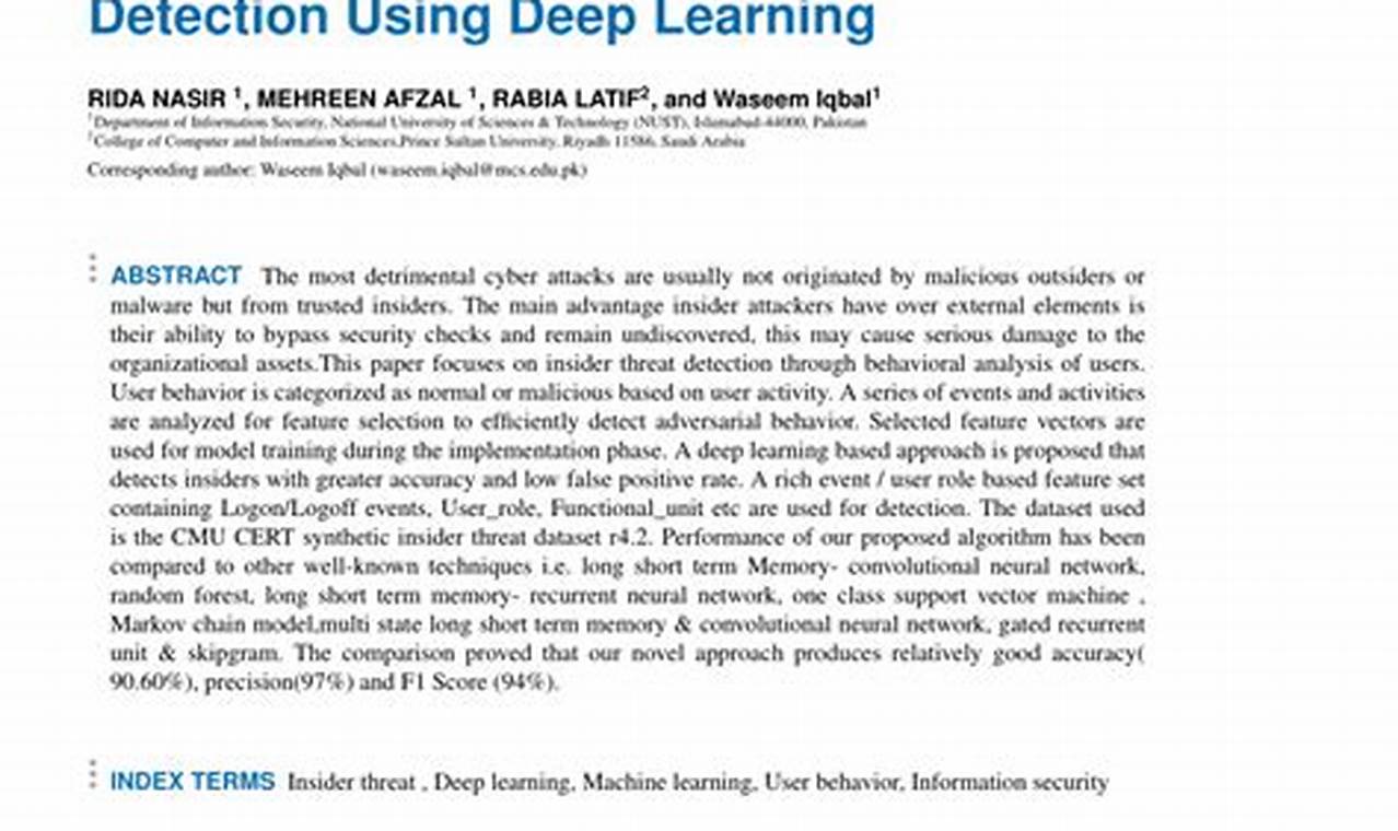 Advanced Behavioral Threat Detection: Uncover Lurking Cyber Threats