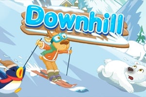 downhill